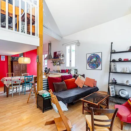 Guestready - Loft Elegant Pour Deux Avec Bureau Párizs