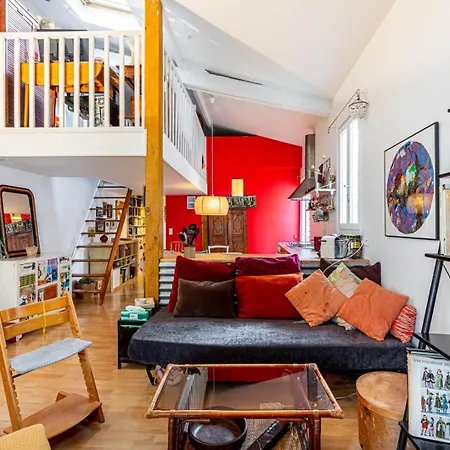 Guestready - Loft Elegant Pour Deux Avec Bureau Apartman Párizs